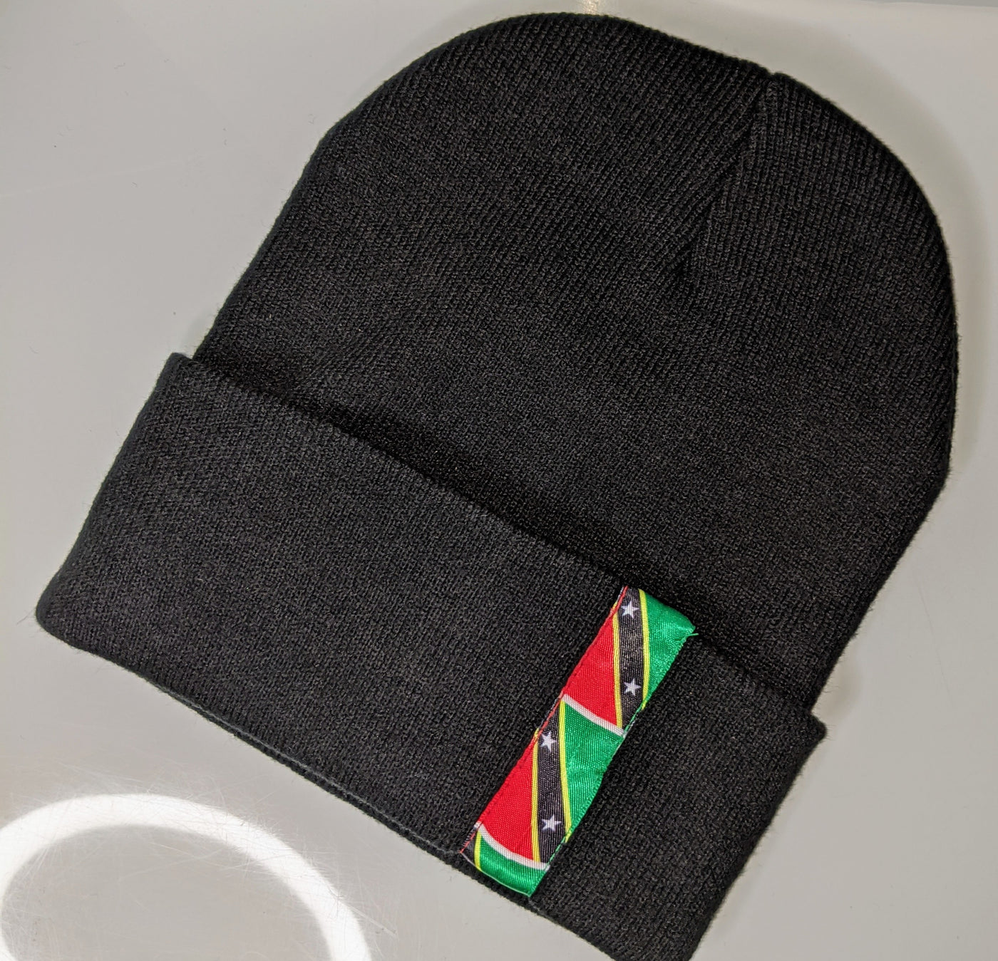 Wool Hat with flag detail