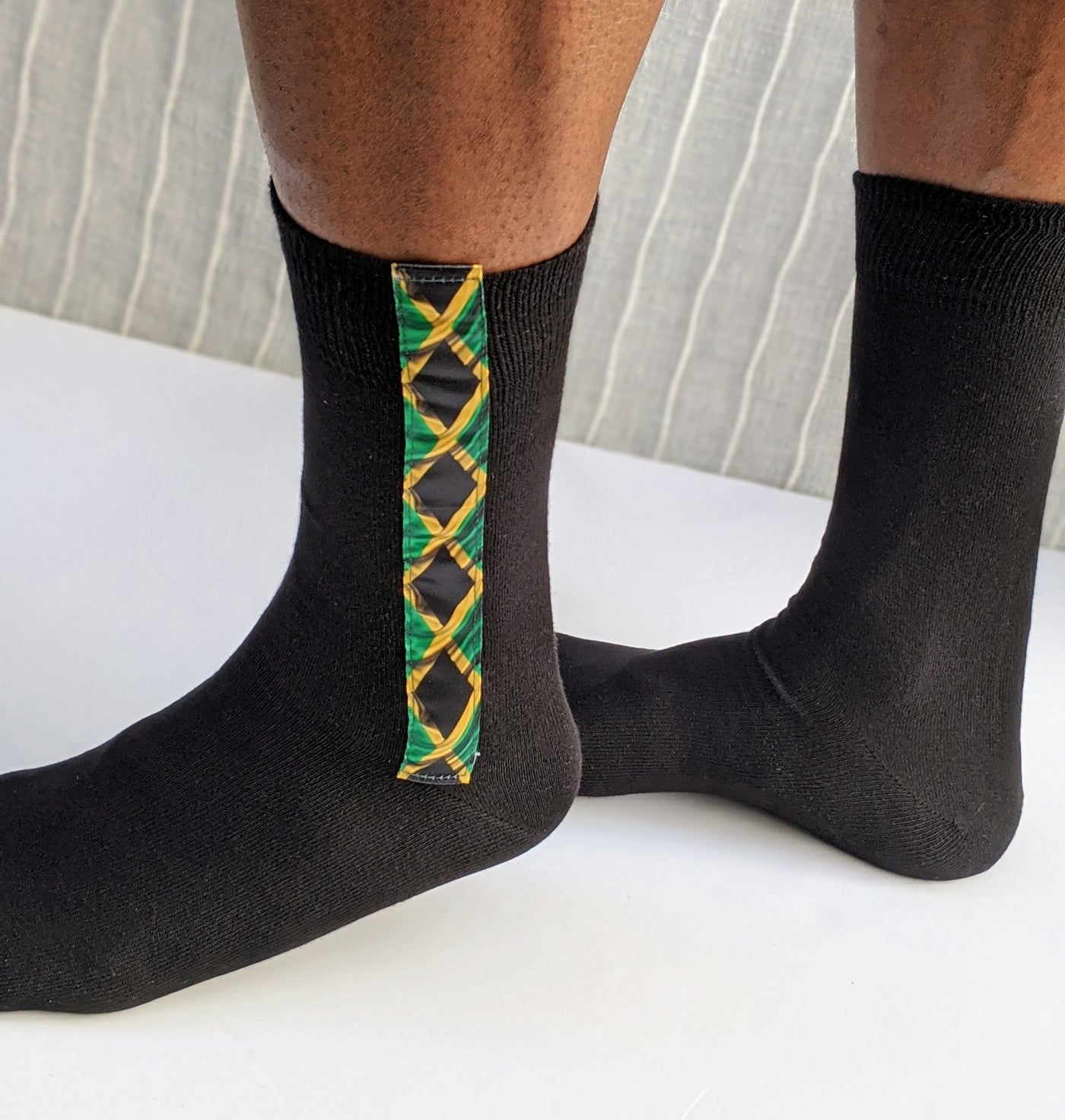 Socks with Jamaica flag