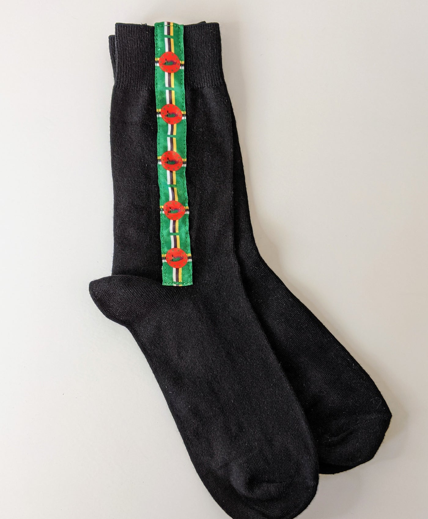 Socks with Dominica Flag