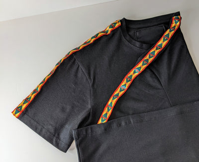 Black T-shirt with Grenada strip