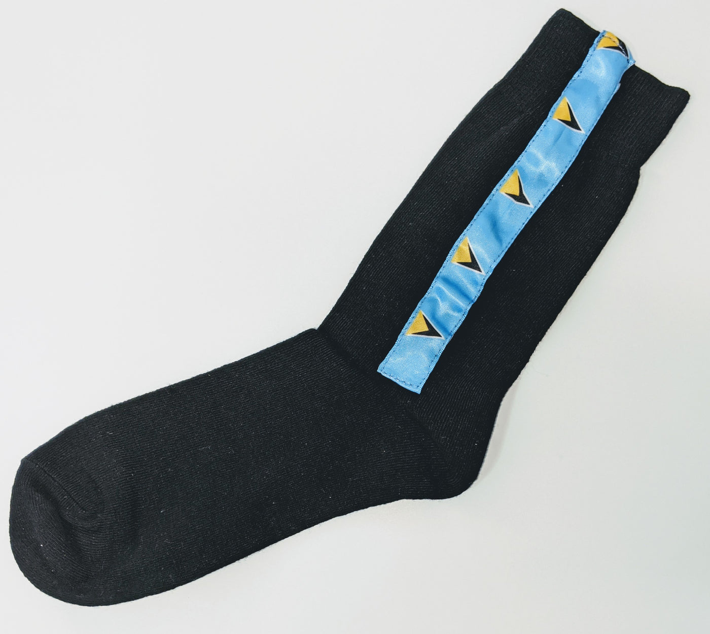 Socks with Saint Lucia Flag