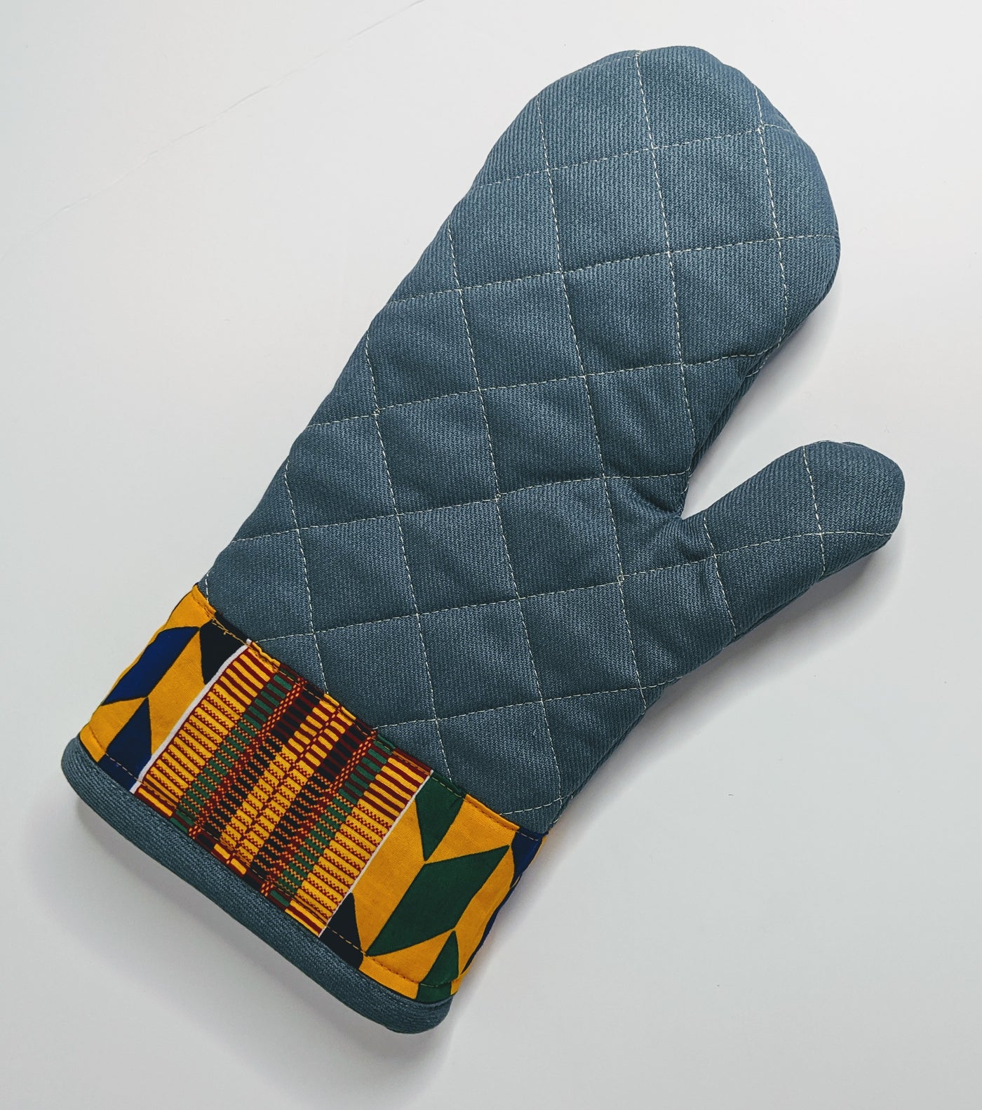 Oven Gloves with Kente print