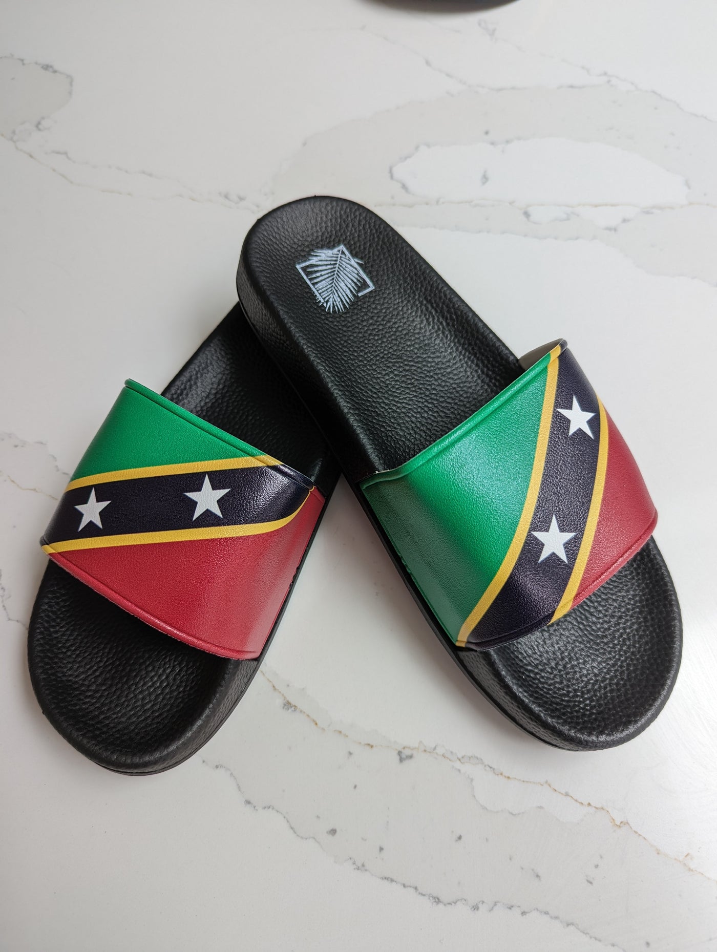 St Kitts & Nevis Flag Sliders - Black Sole